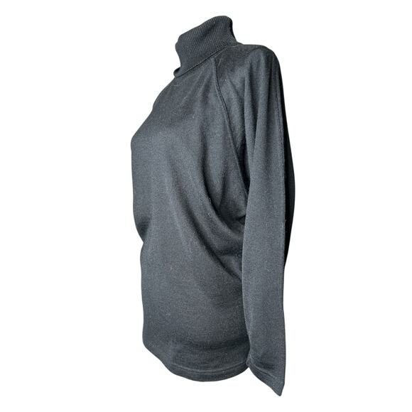 Marc Cain Women's Black Virgin Wool Blend Turtleneck UK Size 10, US Size 6 - Picture 2 of 6